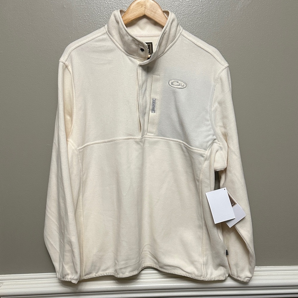 NWT Drake Waterfowl Camp fleece pullover Sz 2X